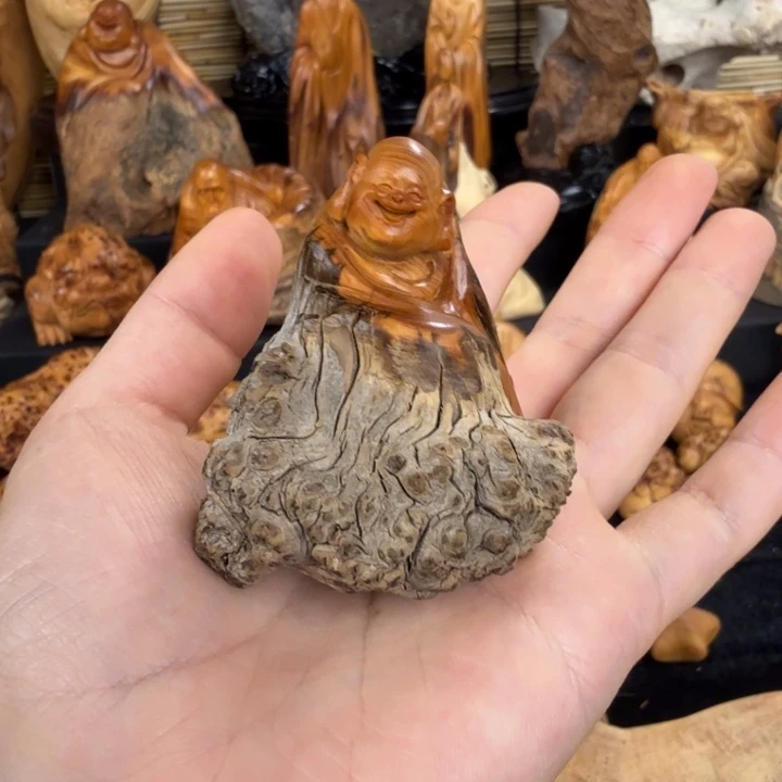 柏木（崖柏）手把件