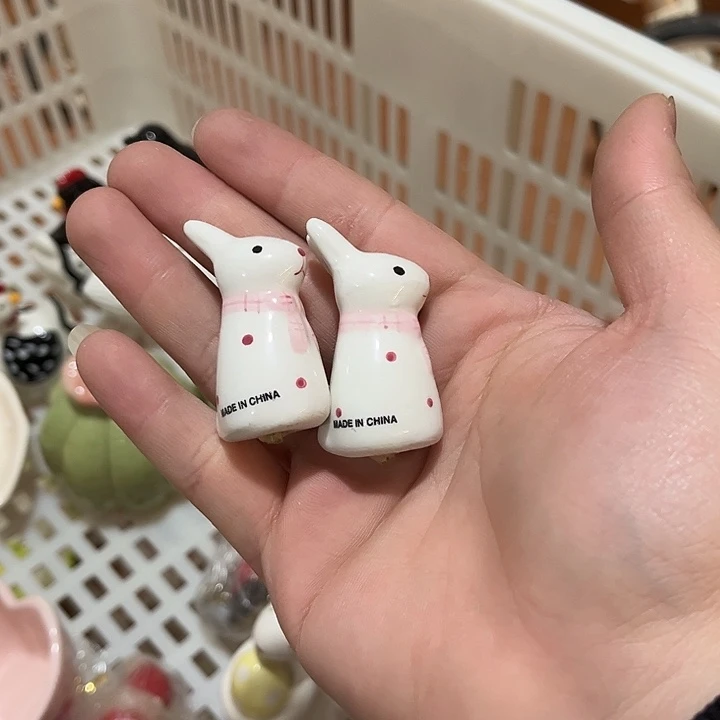 陶瓷微瑕摆件介意慎拍