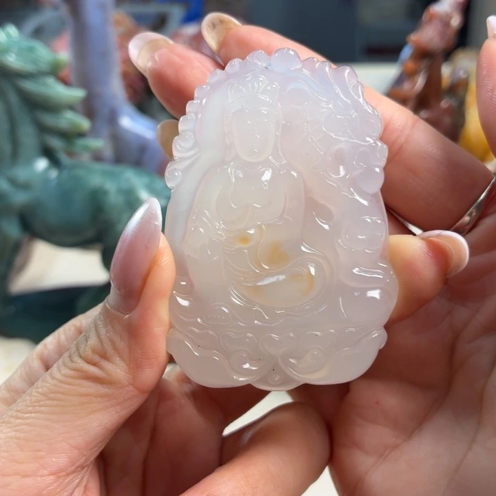 未镶嵌吊坠(不含链)玛瑙/玉髓