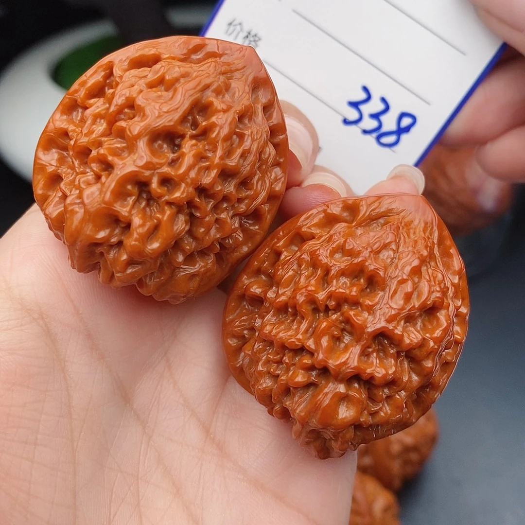 把件文玩核桃38官帽338