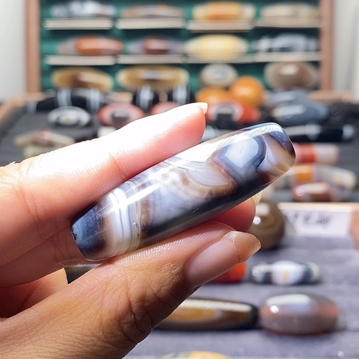 酒***仙玛瑙/玉髓未镶嵌吊坠(不含链)