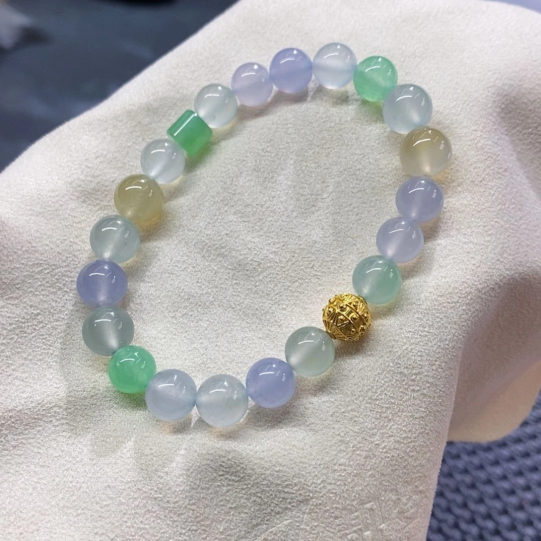 颈饰未镶嵌翡翠手串