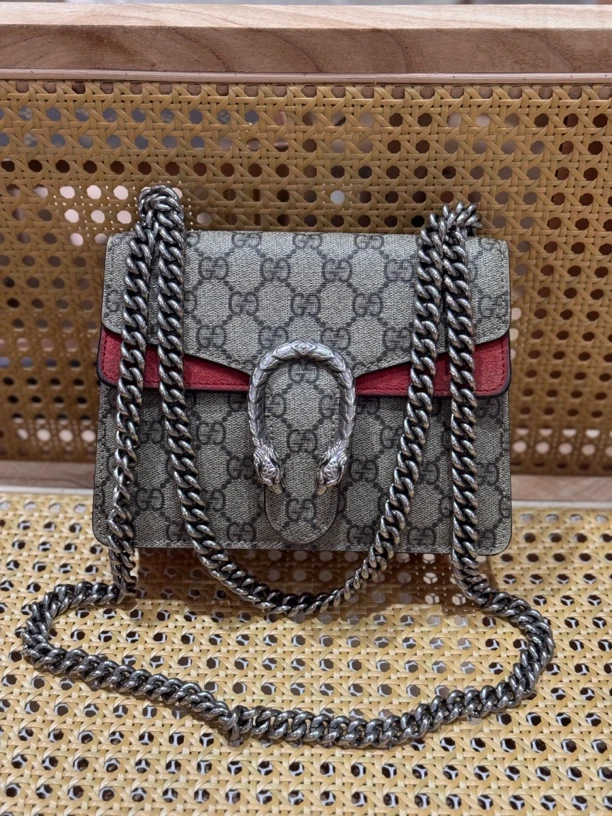 99新 GUCCI/古驰 古驰酒神单间斜挎包