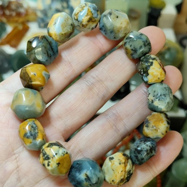 岫玉未镶嵌手串手串手串