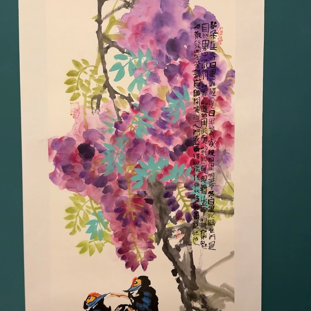 国画邹老师作品画作