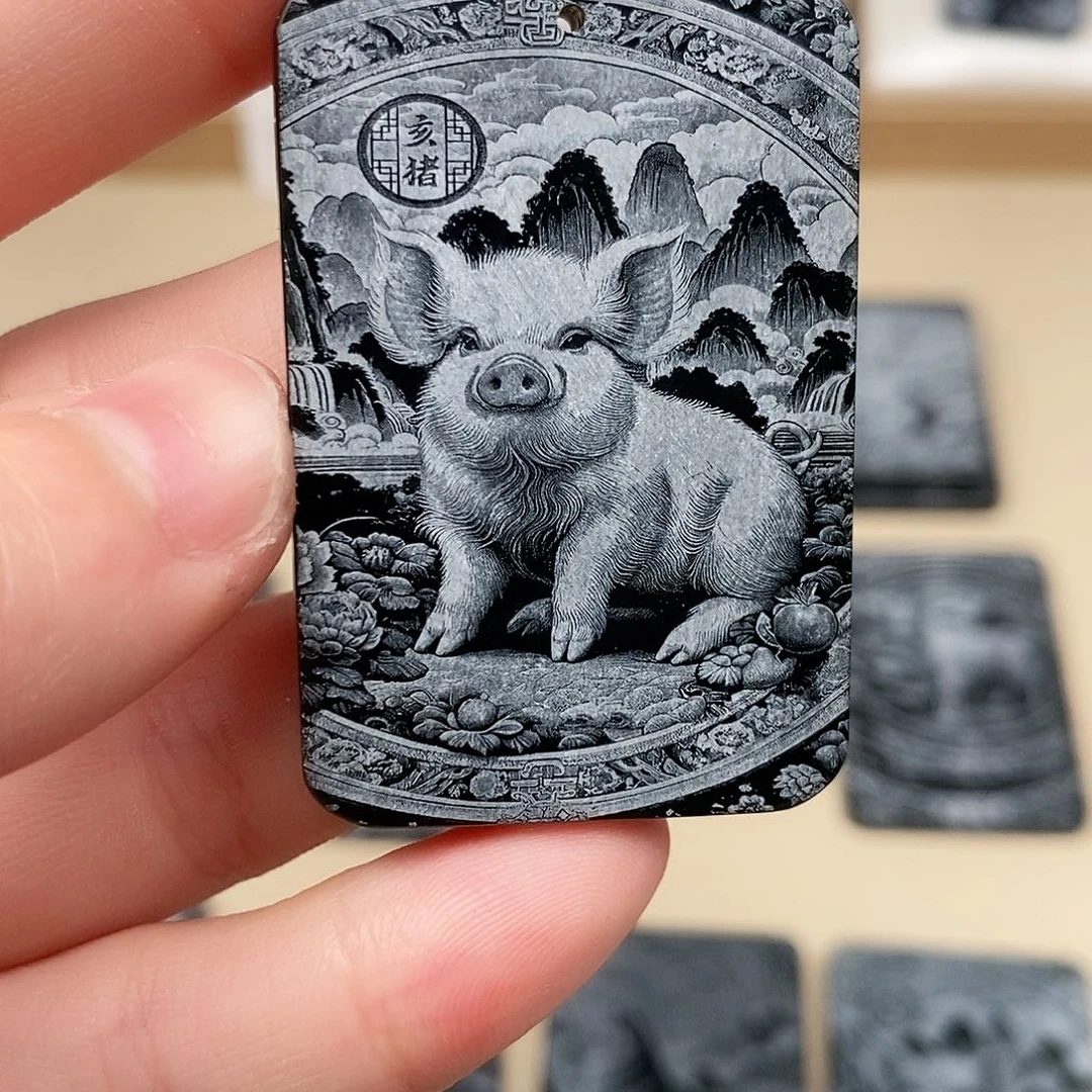 和田玉（糖玉）颈饰未镶嵌