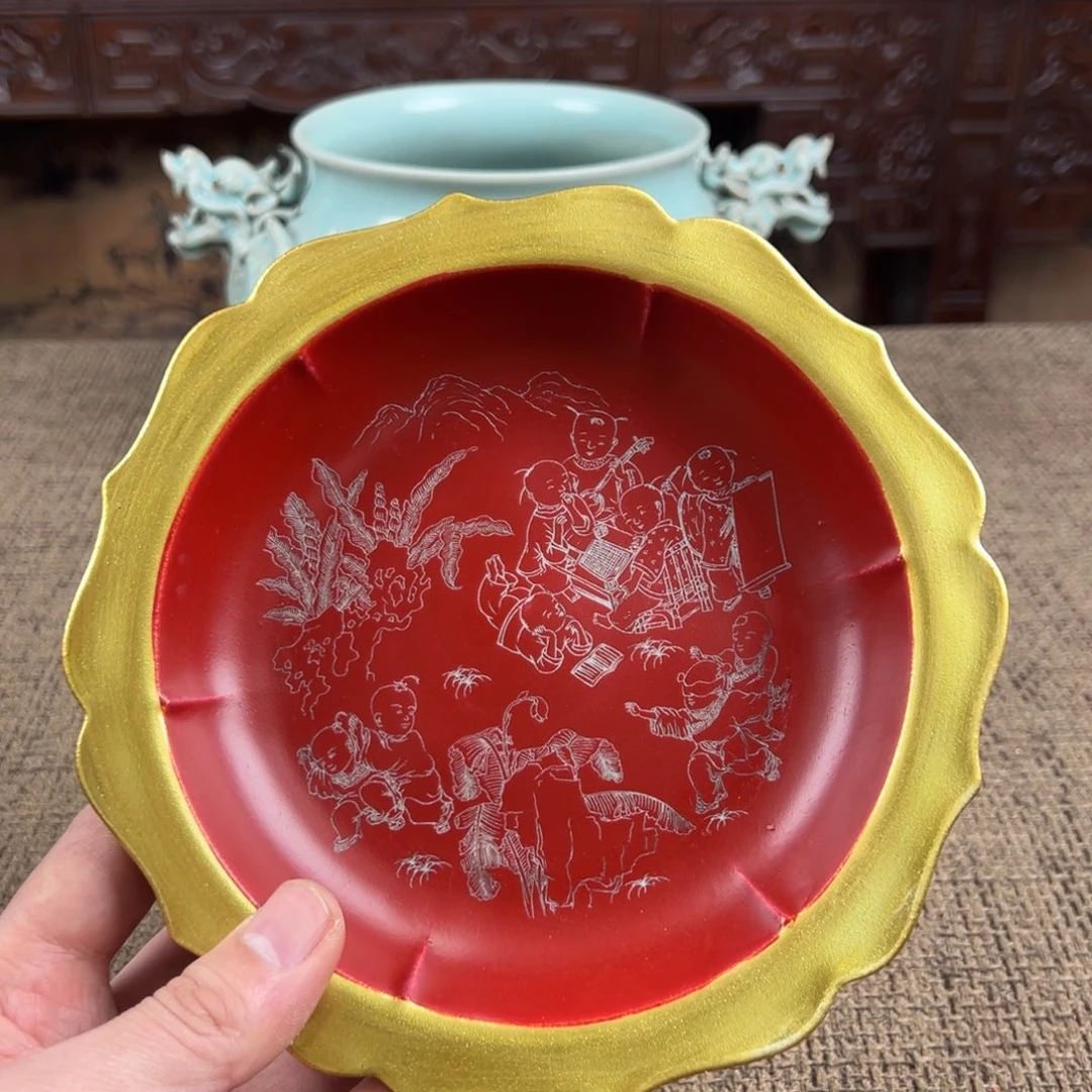 瓷片陶瓷艺术瓷器摆件