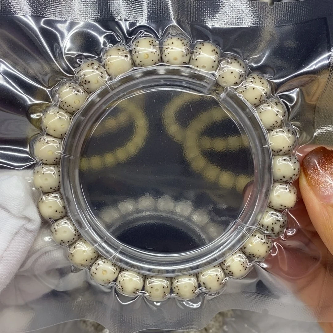 手串星月菩提石玉料9/8小通体福利款