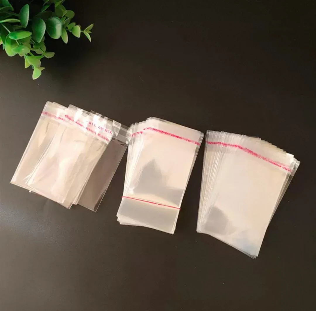 打火机多规格收纳5丝/8丝自封收纳袋口罩自粘袋密封袋日系