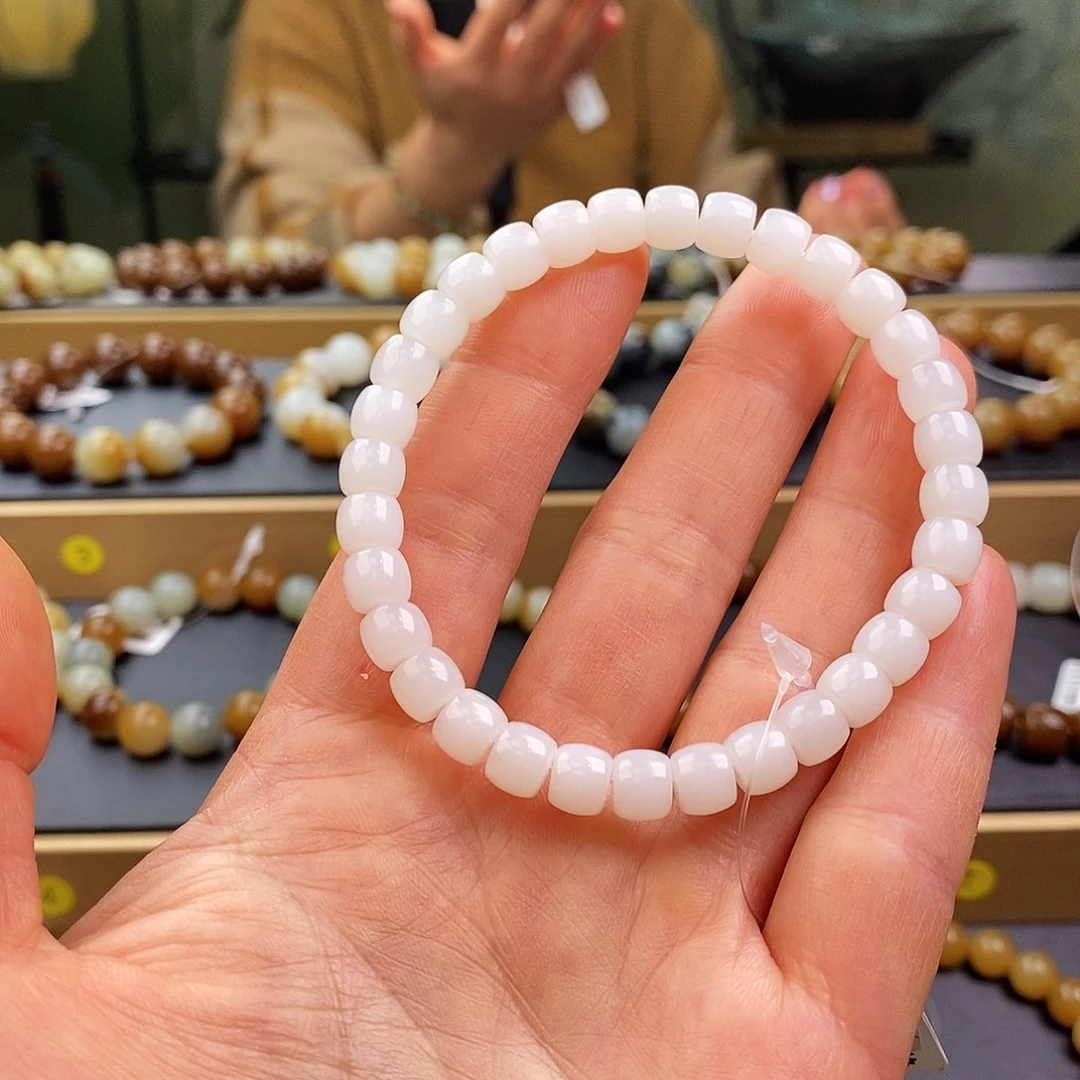 和田玉手链未镶嵌