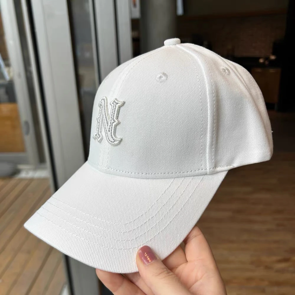 韩版显脸小硬顶棒球帽子女春夏潮牌时尚情侣百搭街头遮阳鸭舌帽男