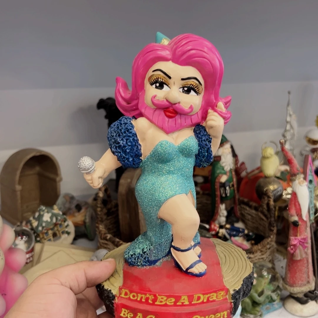 树脂草****中古摆件默认微瑕