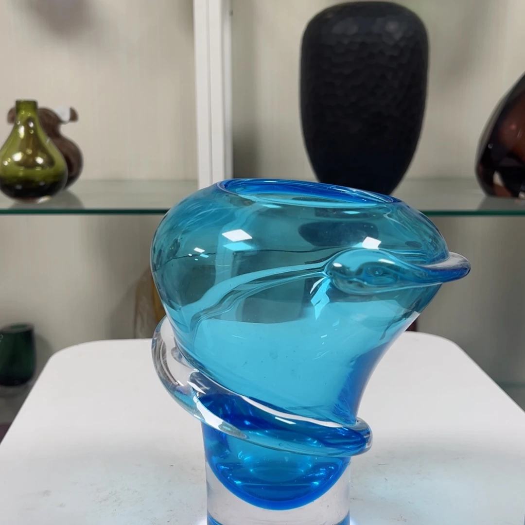 19 高轻奢琉璃花器福利正常手工痕迹