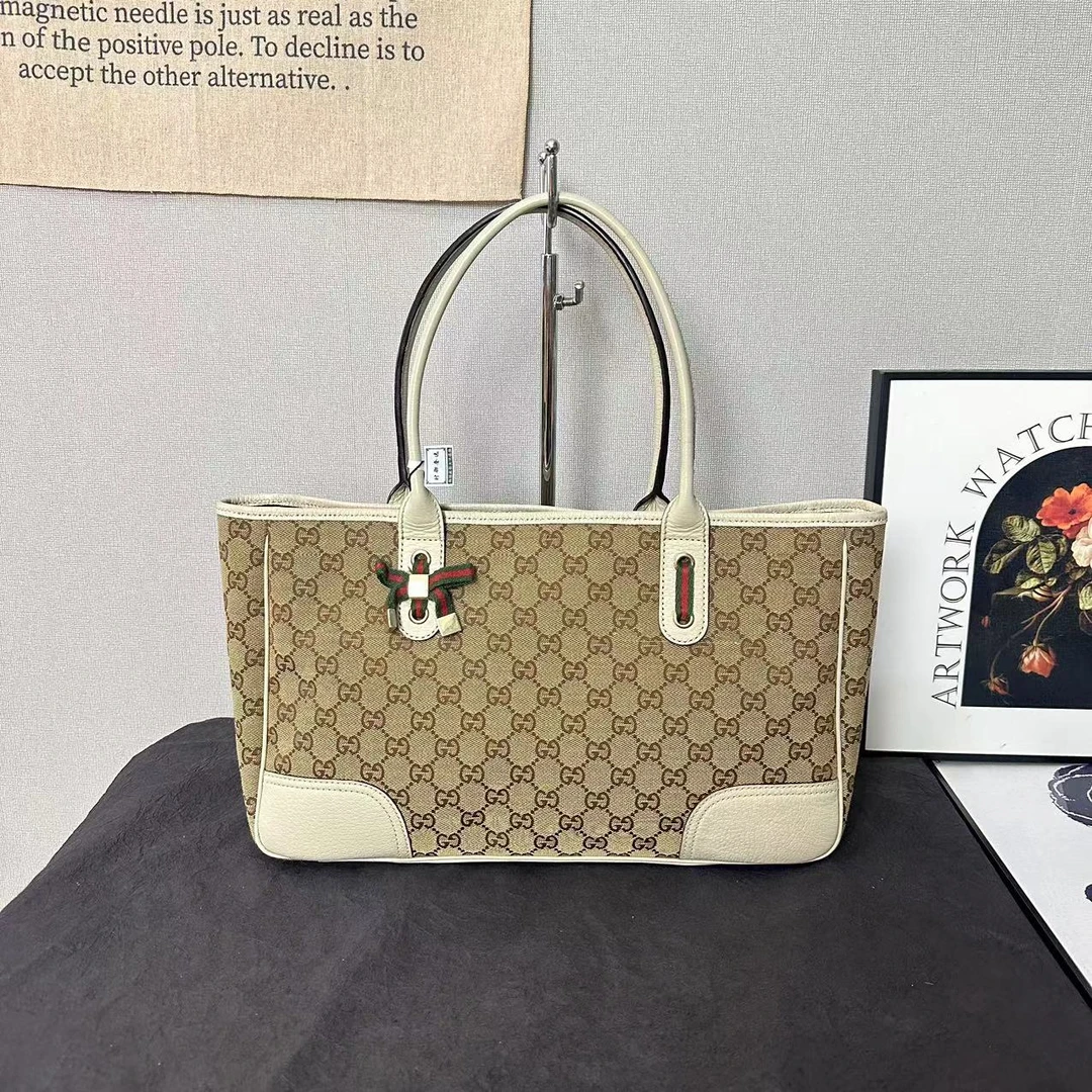 95新 GUCCI/古驰 古登中古/古驰单肩包/gucci托特包/手提包