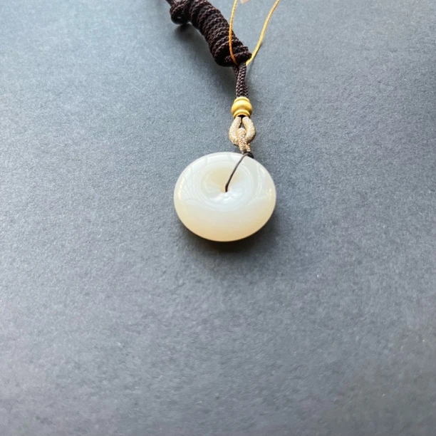 和田玉平安扣ZZJ50-1