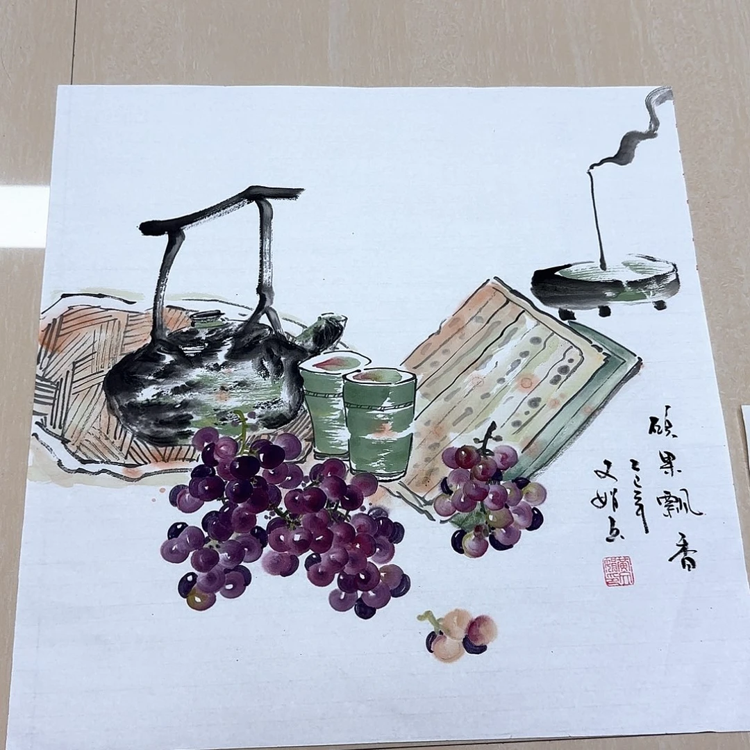 国画国画作品集一个