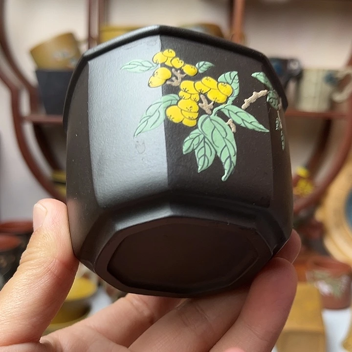 爱***谁茶杯紫砂紫砂杯主人杯瑕疵