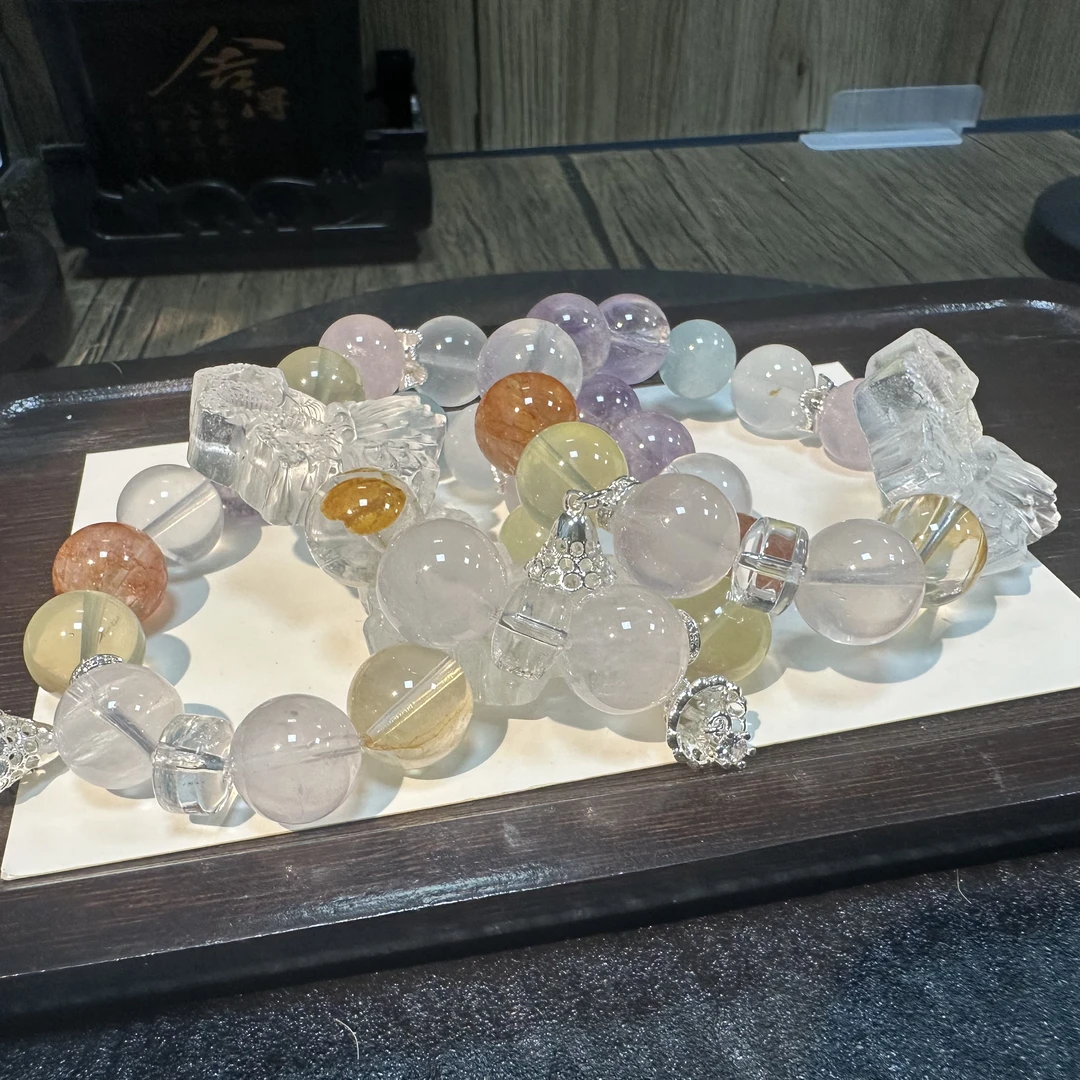 【小院甄选】原创多宝手链约13mm 多样性发一件 2519EZH