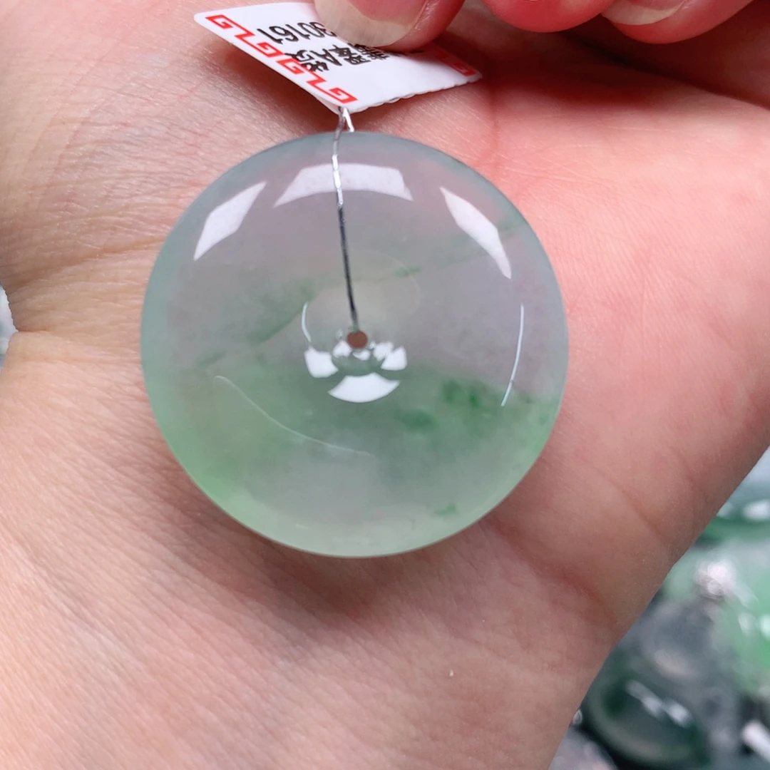 颈饰未镶嵌翡翠天然翡翠