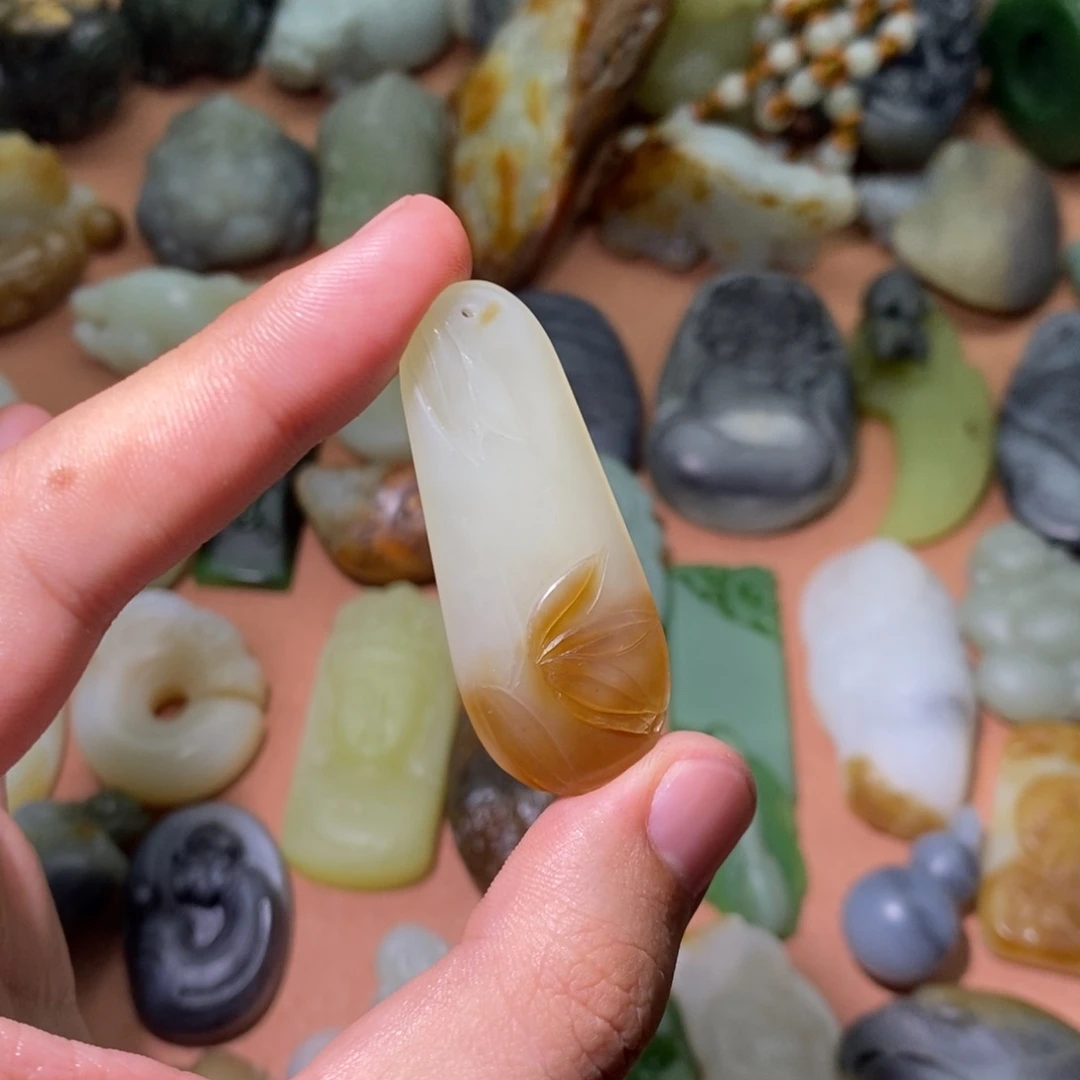 未镶嵌和田玉挂件旺***人