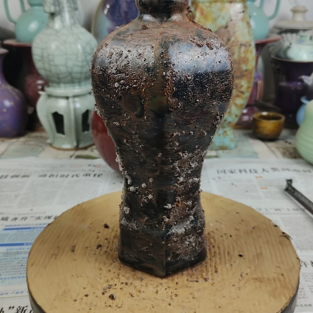 瓷片自选器型官窑生锈瓷