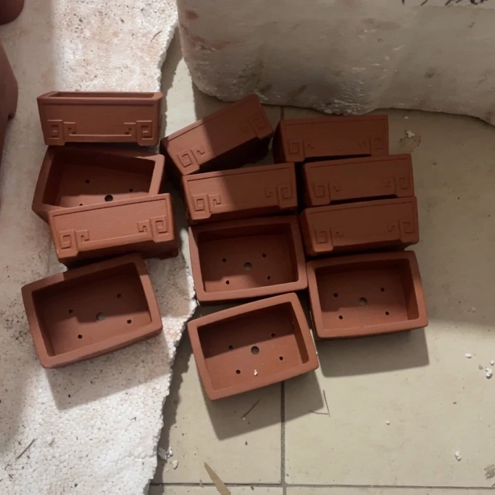 紫砂花盆紫砂花盆瑕疵