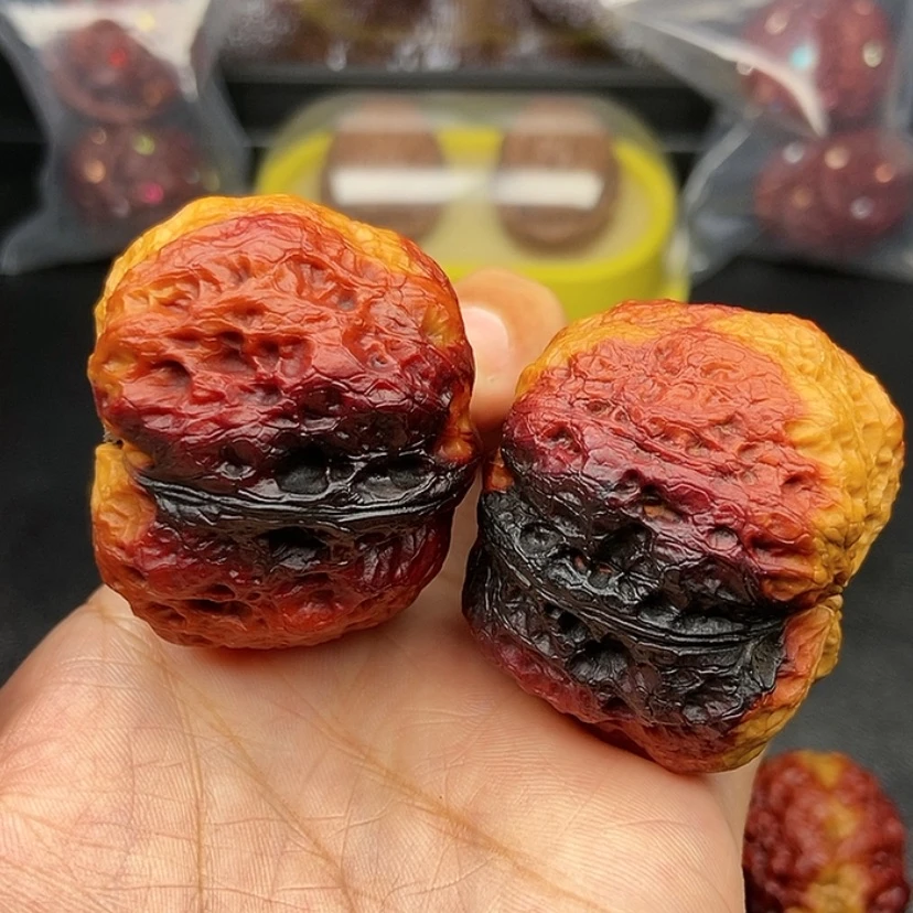 【闪购商品】把件文玩核桃44尺肥蟾