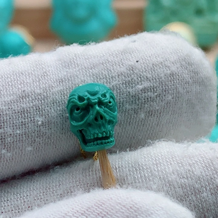 绿松石未镶嵌配饰