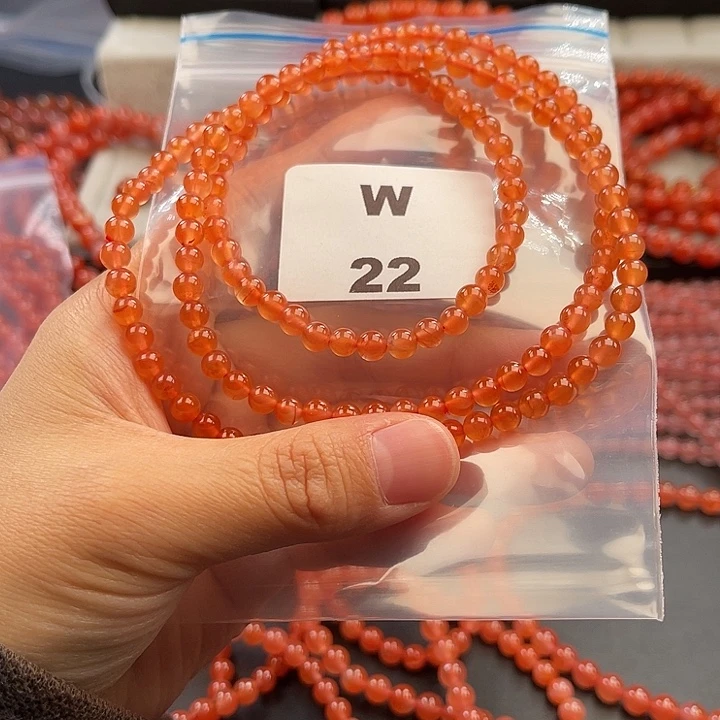 南红玛瑙未镶嵌多样性发货默认微瑕称重5mm