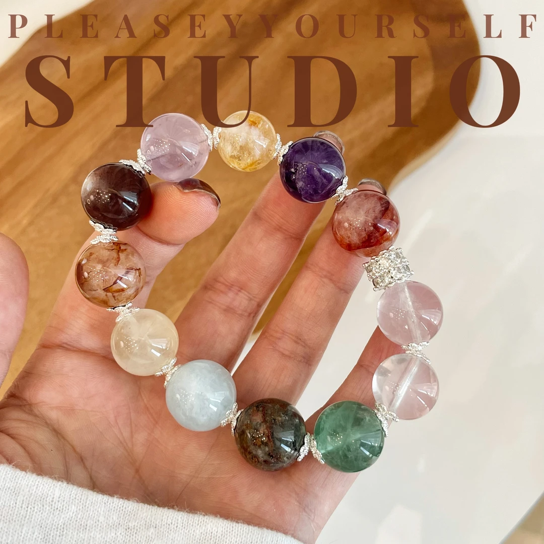 黄铜手链 「入夏」夏苒原创设计时尚夏天彩色百搭手链