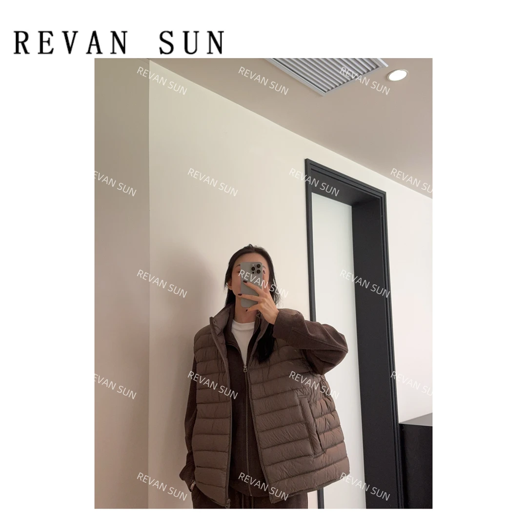 REVAN SUN -大骨架穿搭 远森 羽绒马甲1000