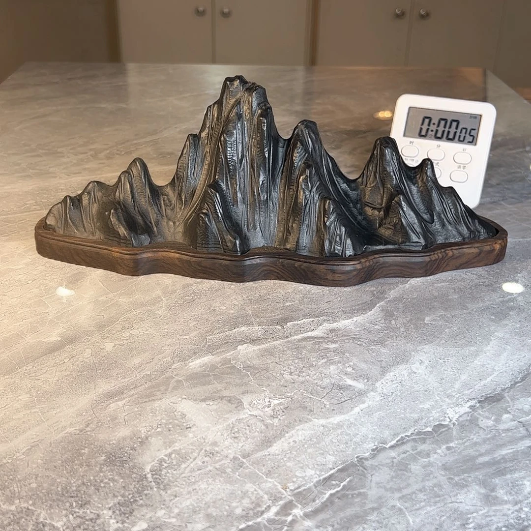 我***"灵璧奇石观赏石摆件