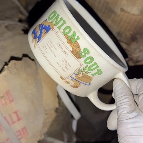 瓷片国营厂库存微瑕12厘米颜色随机