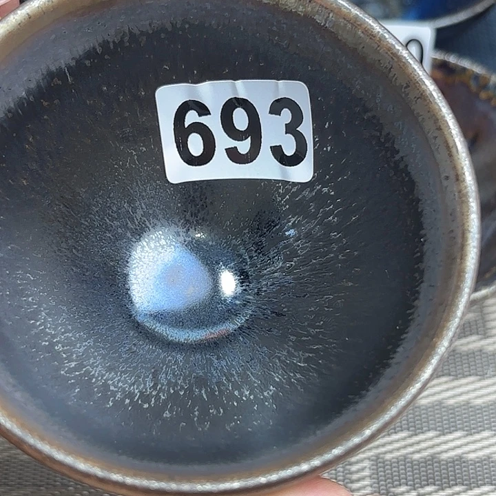 茶盏沐雨茶器柴烧主人杯