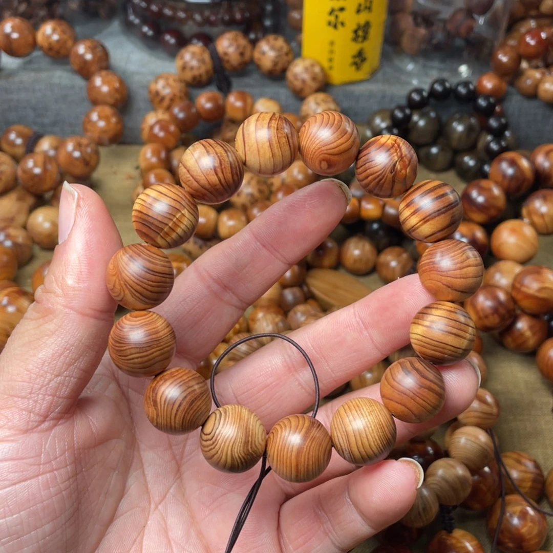 柏木（崖柏）无事牌天*音1.5太行崖柏陈化黑金花梨虎皮纹