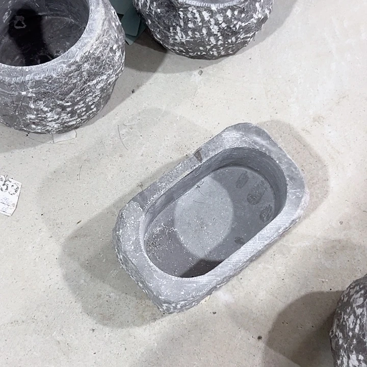 贵州青石石盆花盆