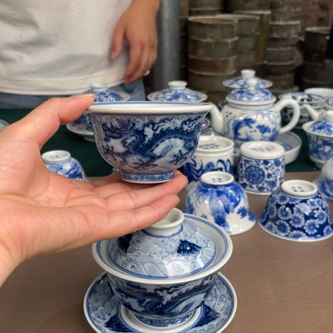 景德镇陶瓷手工手绘