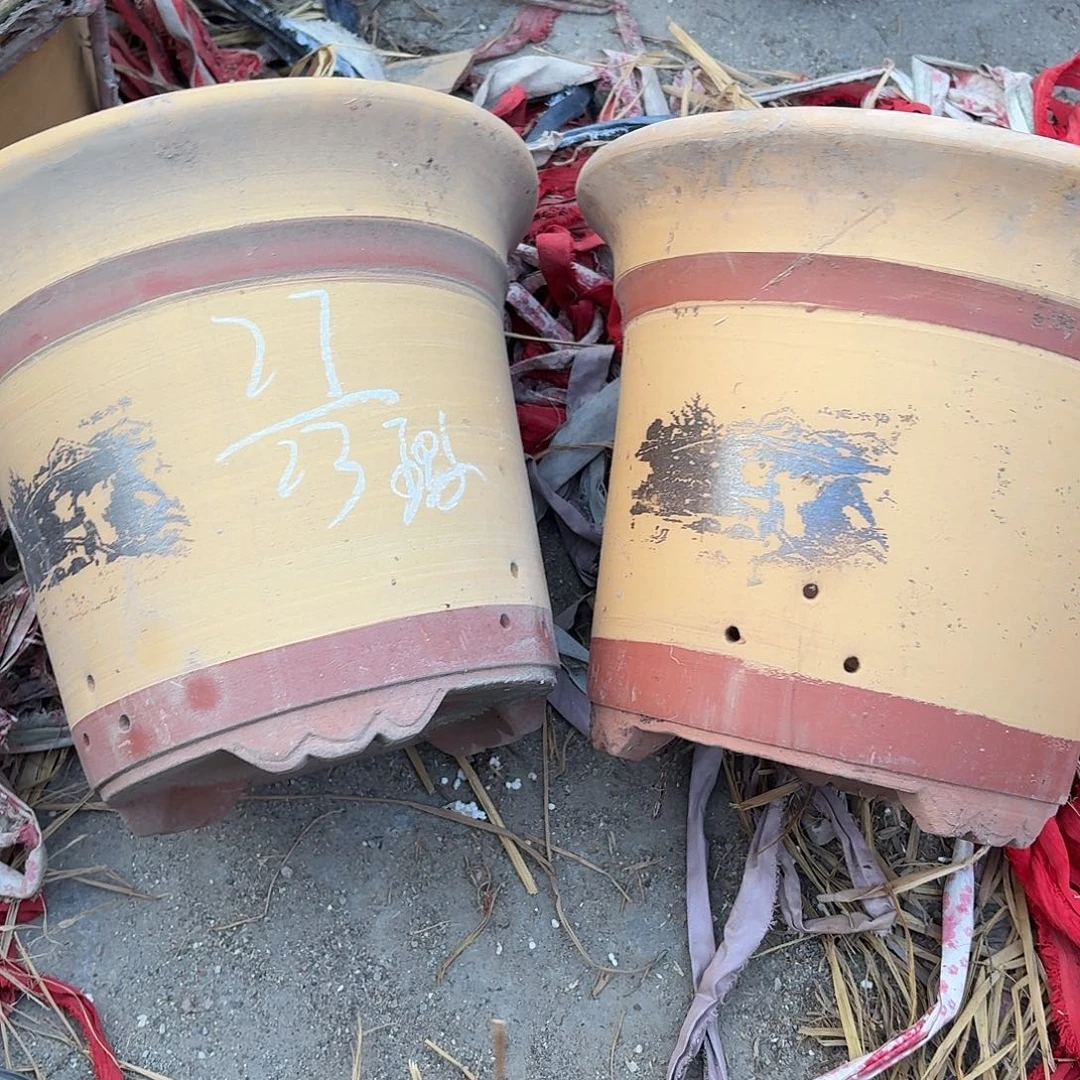 宜兴紫砂花盆，现货发