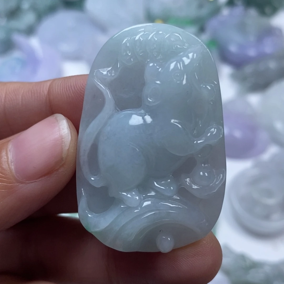 颈饰未镶嵌翡翠翡翠