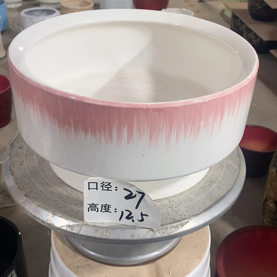 【闪购商品】陶瓷微瑕花盆-CCH004-1个大号