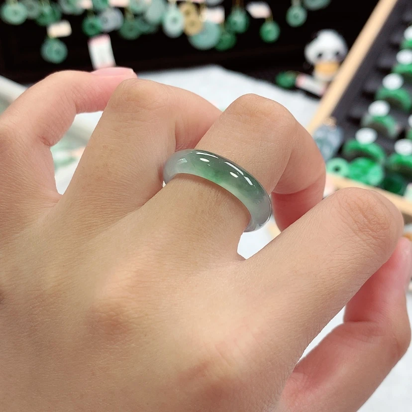 【闪购商品】翡翠戒指未镶嵌17号