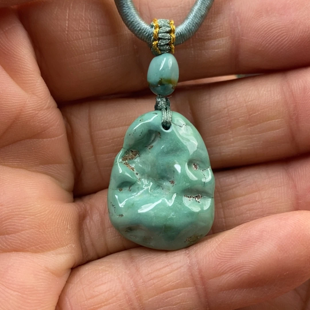 绿松石未镶嵌珠宝半成品