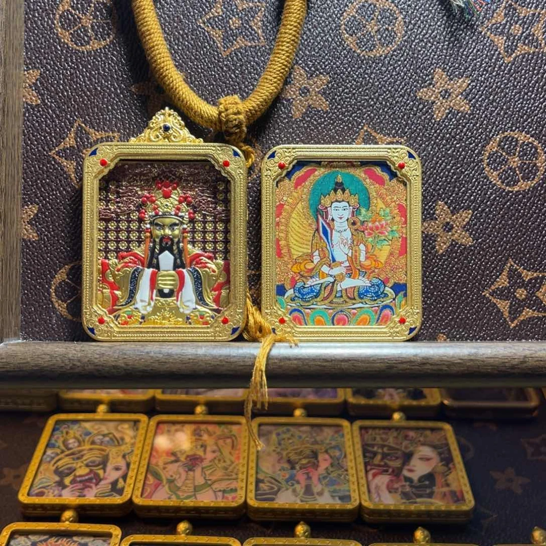 吊坠虚空五爷双面款