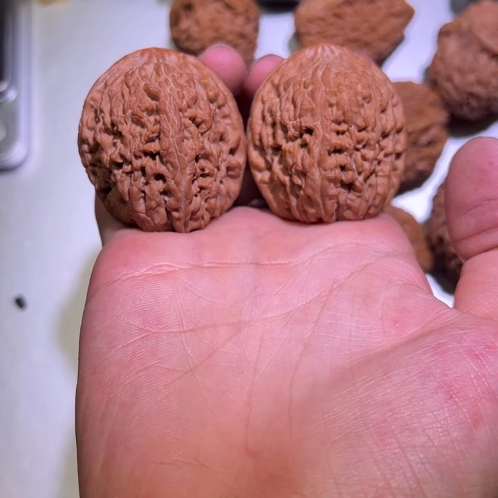 小***号把件文玩核桃40微修蒜头