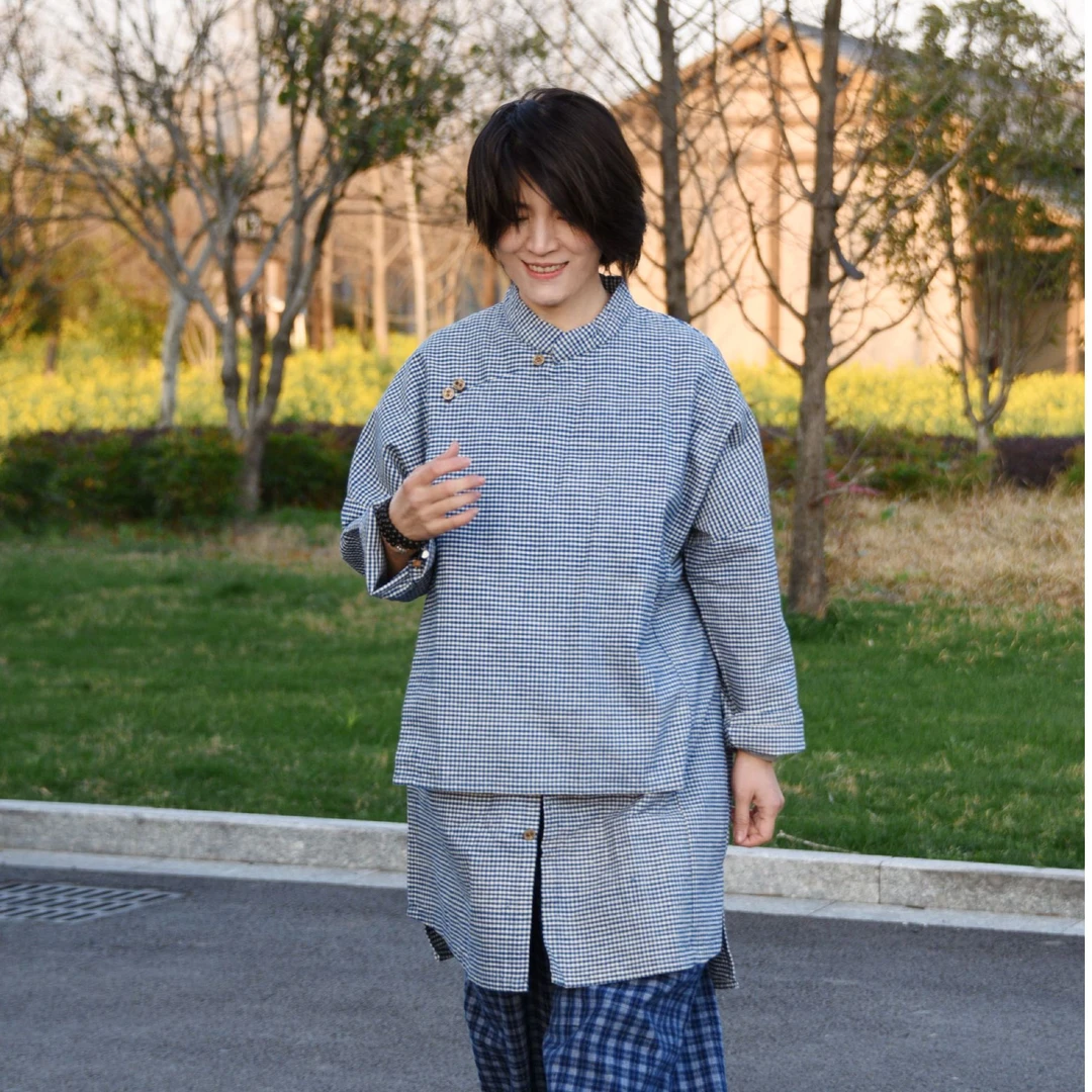 桑在云间  如故琵琶襟老布衫