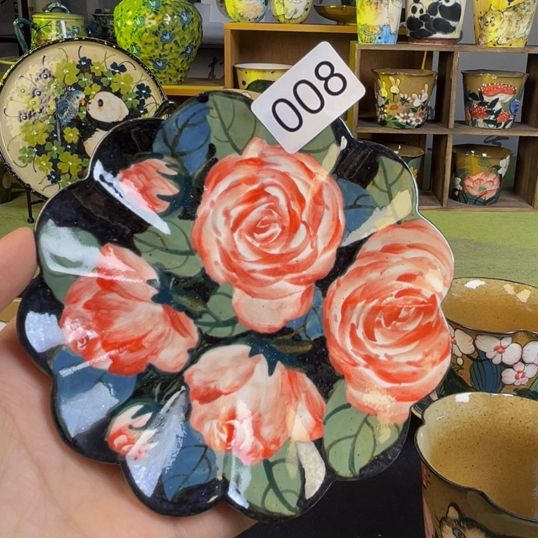 【闪购商品】摆件?****女桃园山房原创手绘作品