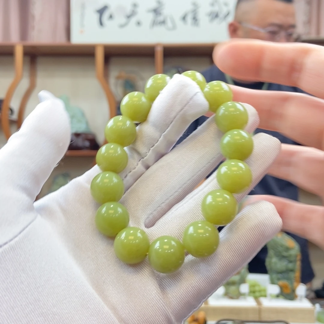 蛇纹石玉未镶嵌手串