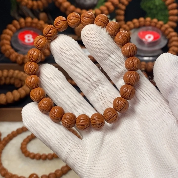 桃核吊坠@****@秦岭龙纹