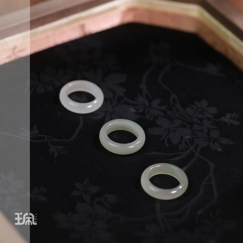 森夏|和田玉*戒指*未镶嵌CYC24120411多样性发其一