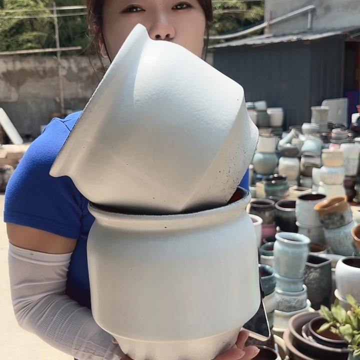 口径19高度19两个白加重加厚